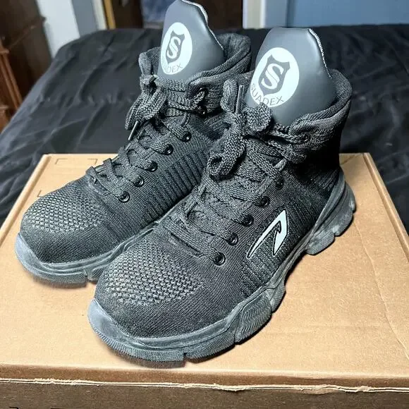 SUADEX steel toe lightweight work boots size 8 or 6.5‎ streetwear gorpcore urban - Picture 2 of 10